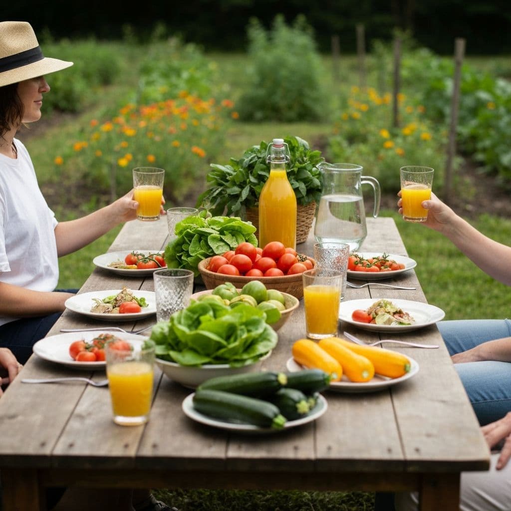 From Farm to Table: Sustainable Family Dining